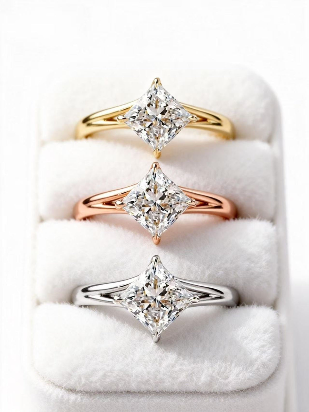 Princess Cut Diamonds: Modern Geometry with a Crisp Sparkle