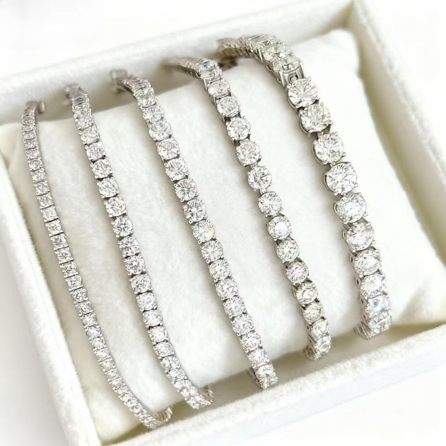Aetheris lab-grown diamond bracelets