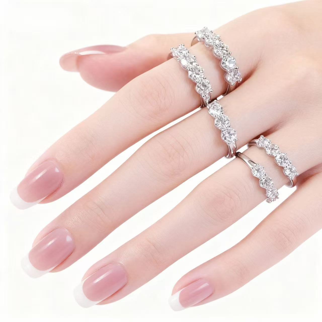 Aetheris The Eternal Quintet: Five-Stone Diamond Band R25020005