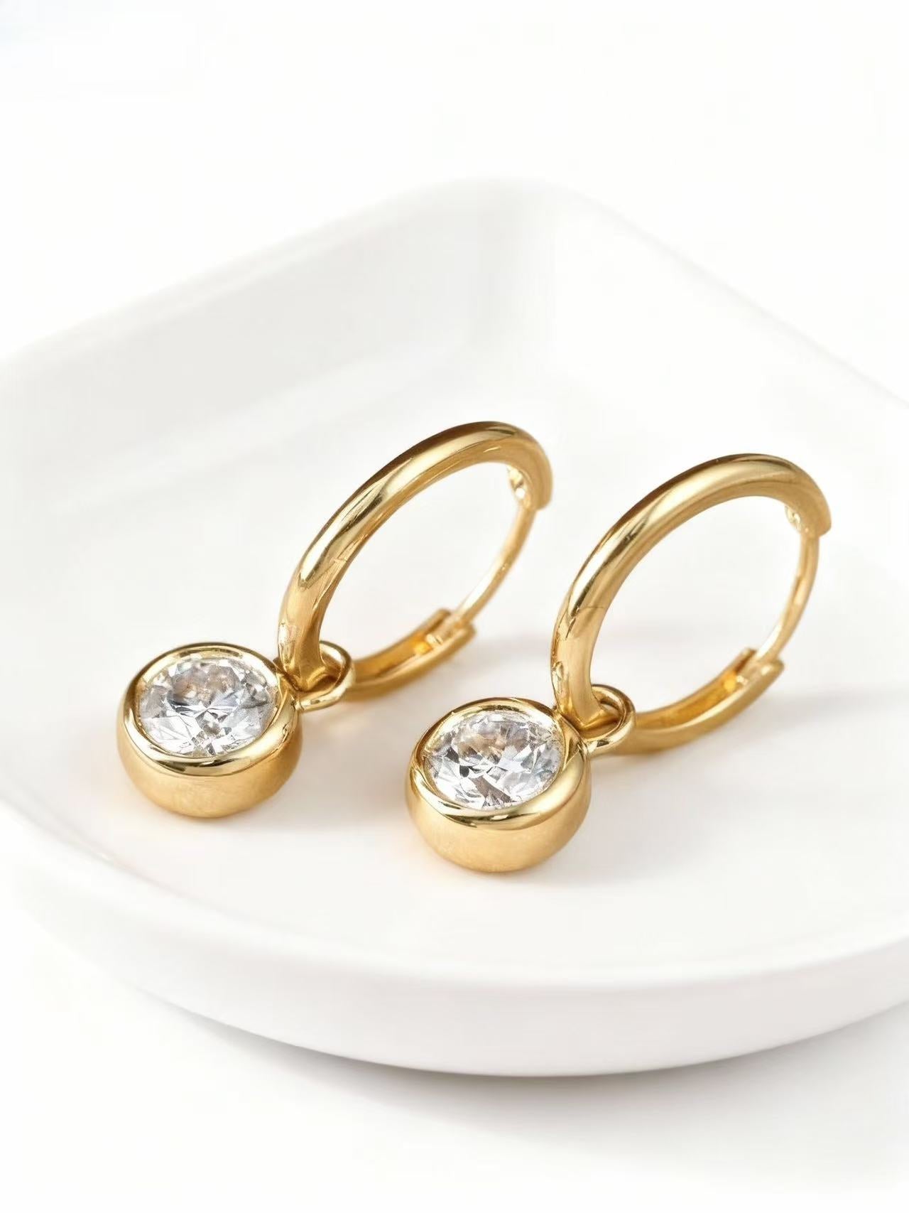 Aetheris Bubble Light: 1ct Lab Diamond Bubble Earrings E25020004