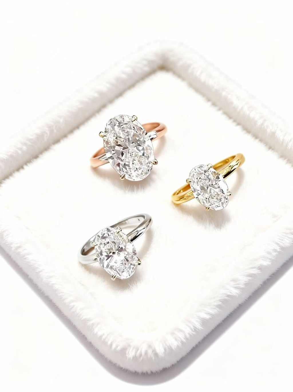 Aetheris The Statement of a Lifetime: Lab-grown diamond Oval Solitaire Ring R25020002