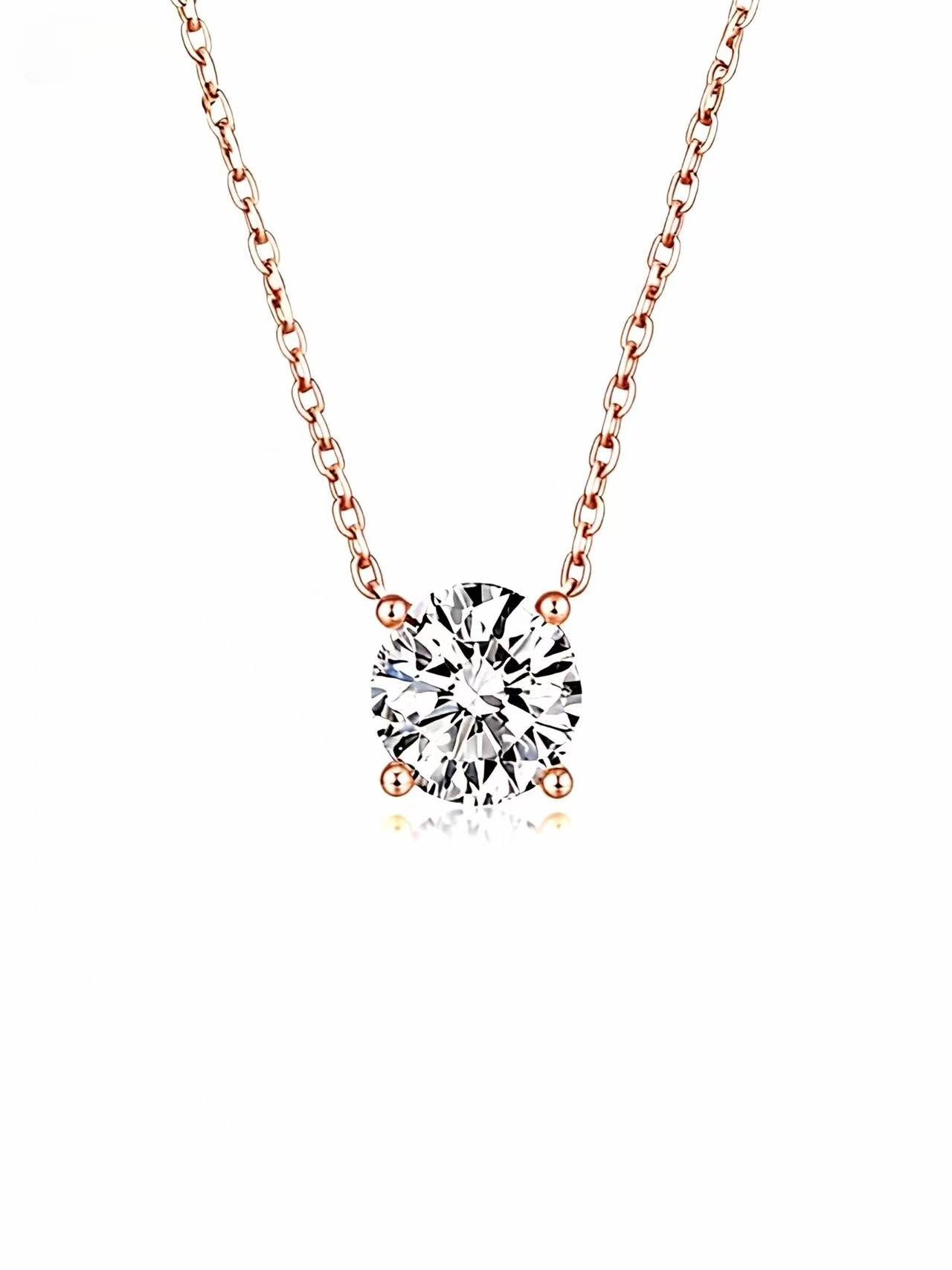 Aetheris Starlight Serenade: Lab-grown Diamond Necklace Set N25020009