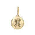 Aetheris Personalised Brilliance: Round Diamond Initial Pendant P25755001
