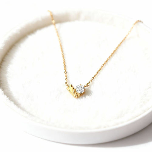 Aetheris A Heart of Light: Round Diamond Heart Pendant Set N25020010