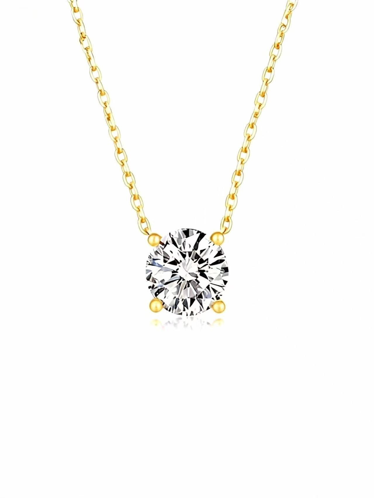 Aetheris Starlight Serenade: Lab-grown Diamond Necklace Set N25020009