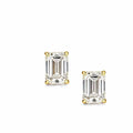 Aetheris The Mirror Hall: Four-Prong Emerald Cut Lab-grown Diamond Studs E25020008