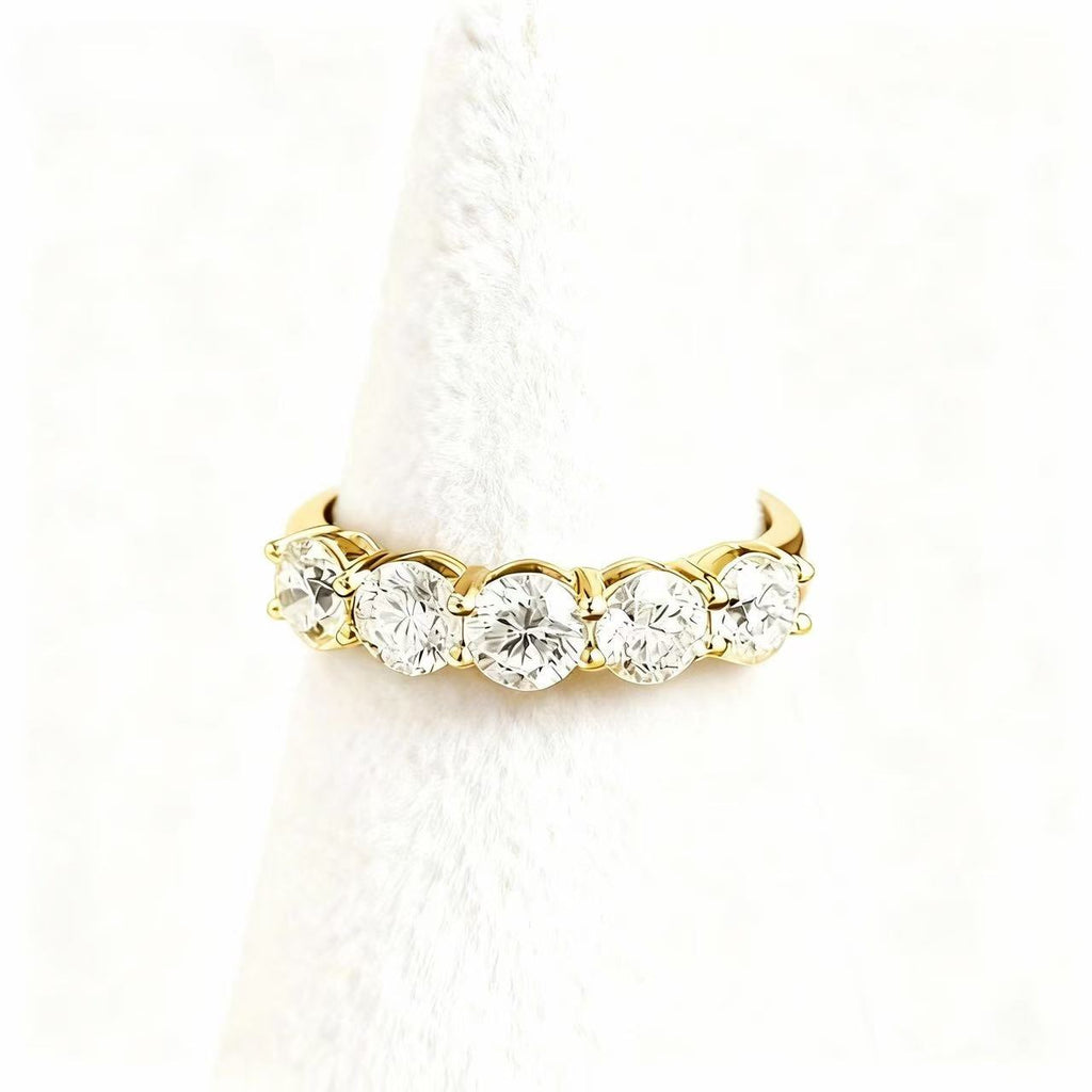 Aetheris The Eternal Quintet: Five-Stone Diamond Band R25020005