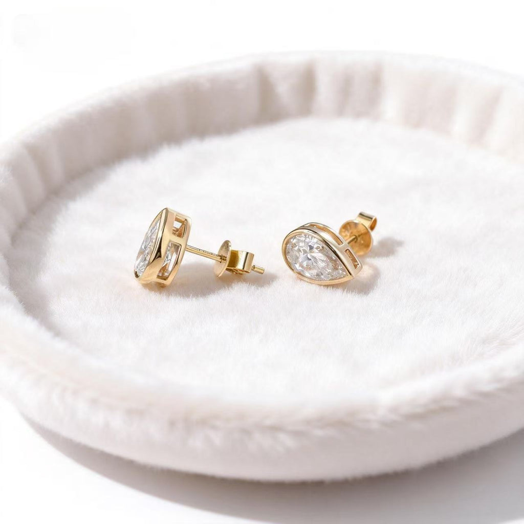 Aetheris Dewdrop Bezel Stud Earrings E26020002