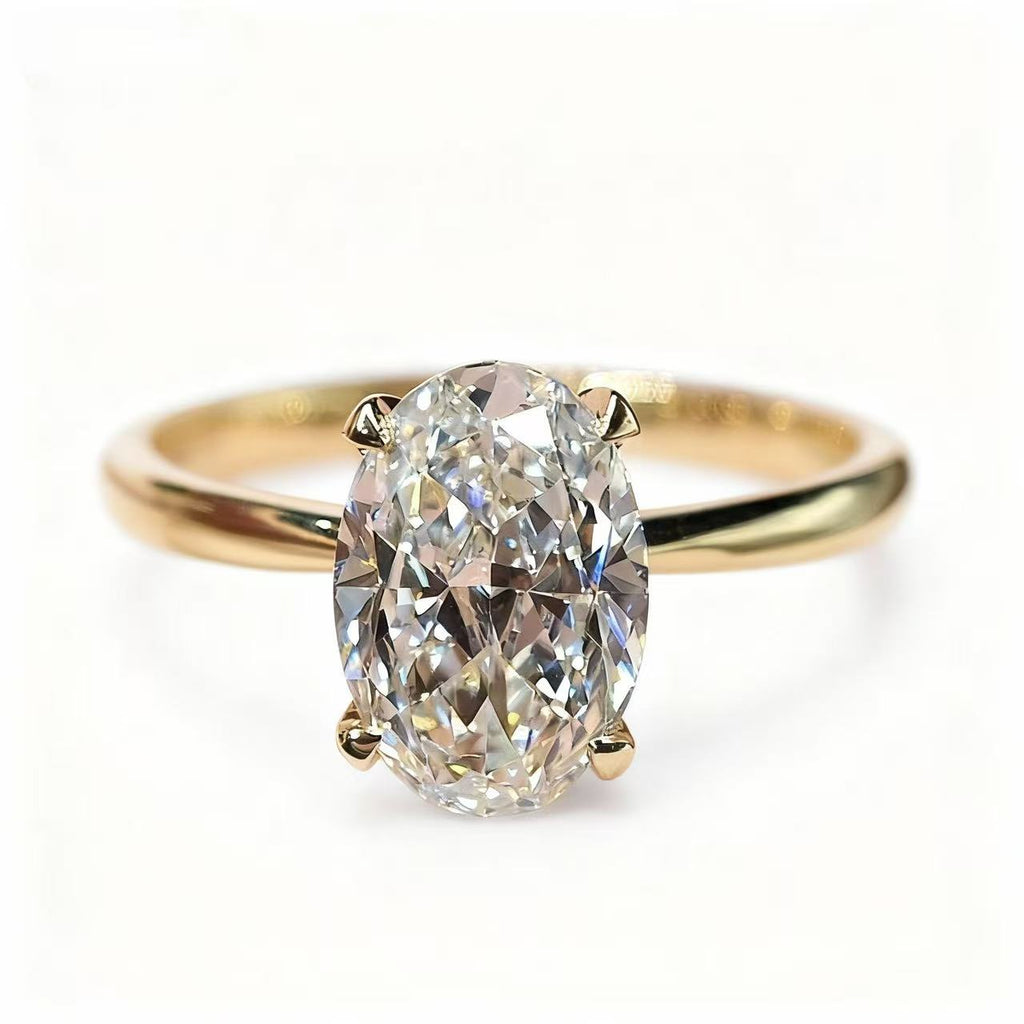Aetheris The Statement of a Lifetime: Lab-grown diamond Oval Solitaire Ring R25020002