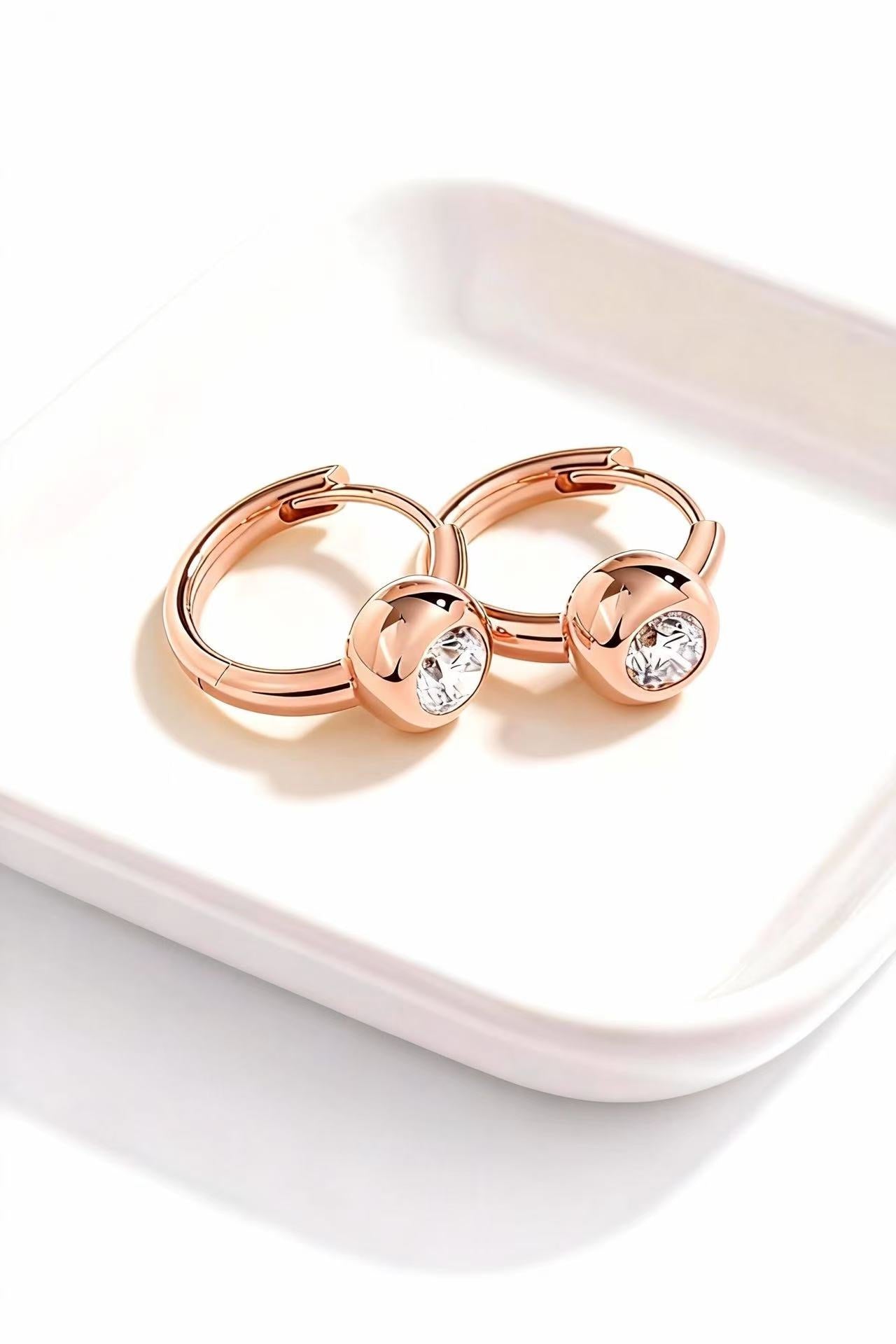 Aetheris Effervescent Light: Bubble Cluster Diamond Earrings E25020011