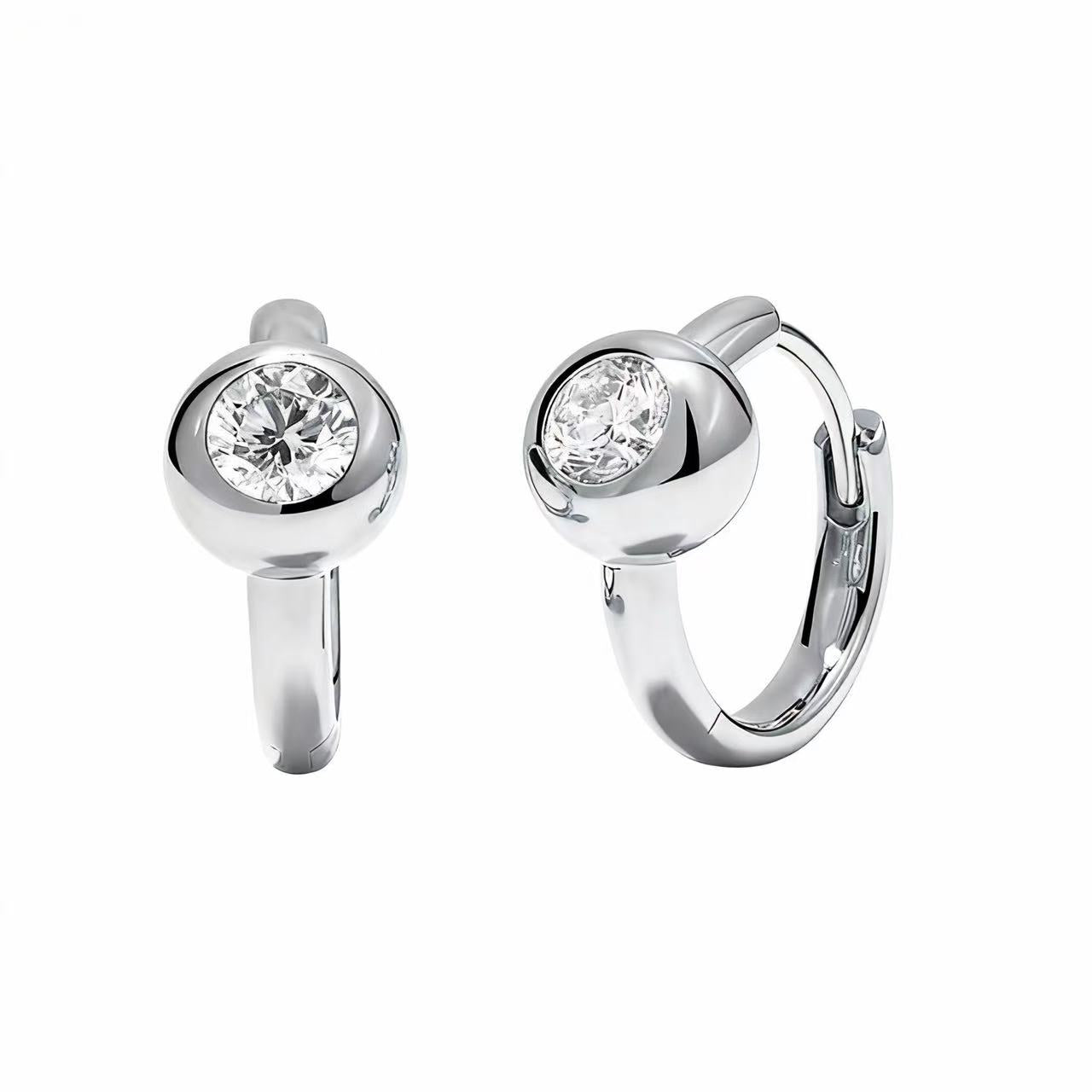 Aetheris Effervescent Light: Bubble Cluster Diamond Earrings E25020011