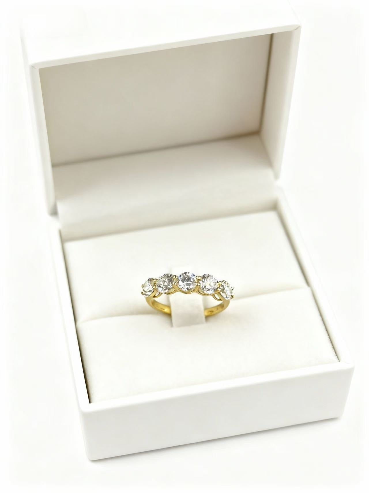 Aetheris The Eternal Quintet: Five-Stone Diamond Band R25020005