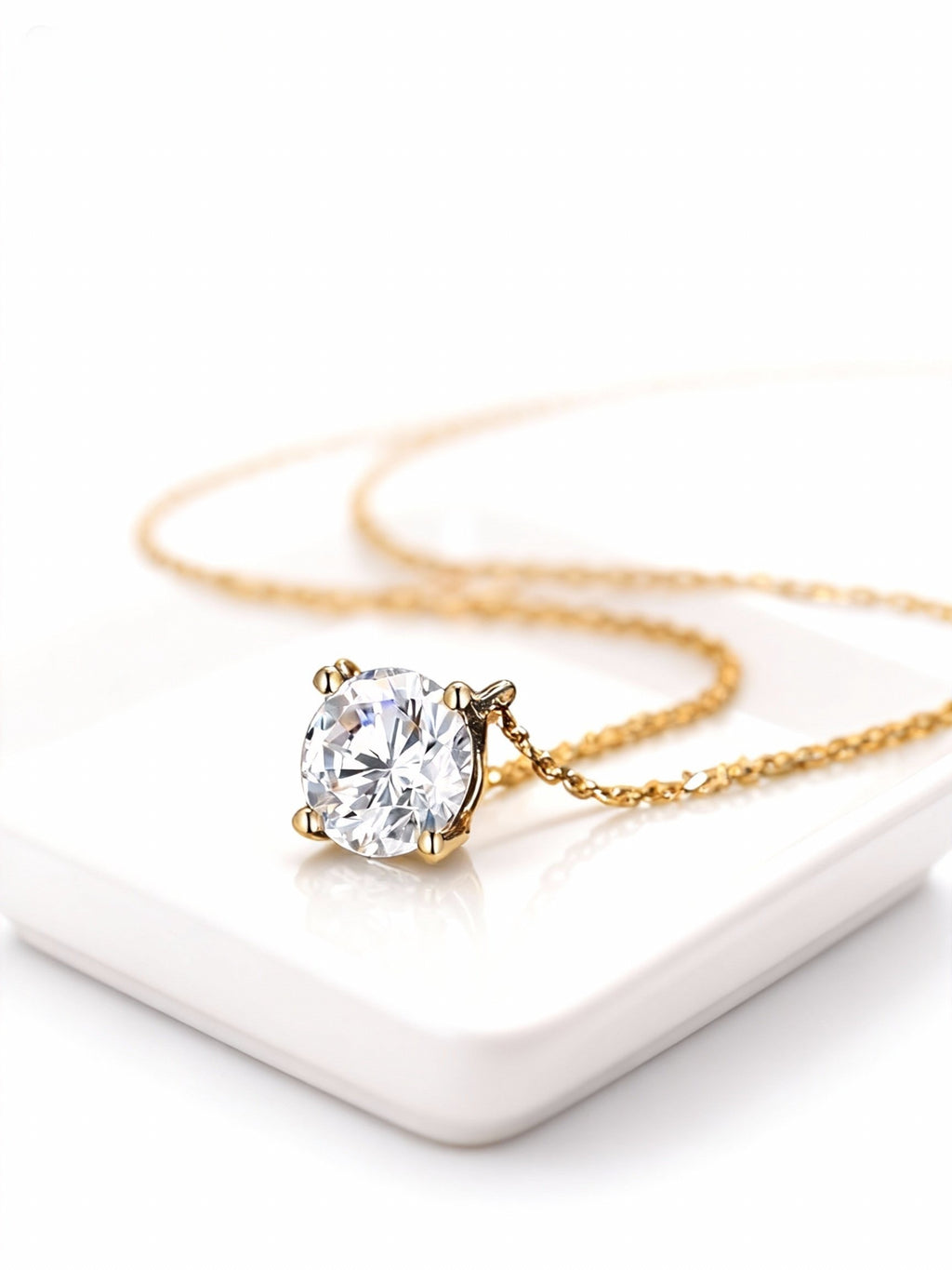 Aetheris Starlight Serenade: Lab-grown Diamond Necklace Set N25020009