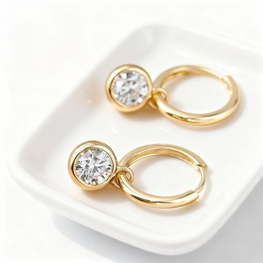 Aetheris Bubble Light: 1ct Lab Diamond Bubble Earrings E25020004