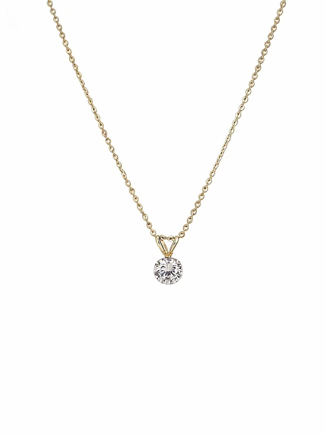 Aetheris Whispering Moon: Rabbit Ear Diamond Pendant P25020002