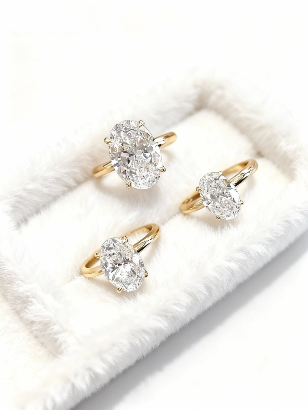 Aetheris The Statement of a Lifetime: Lab-grown diamond Oval Solitaire Ring R25020002