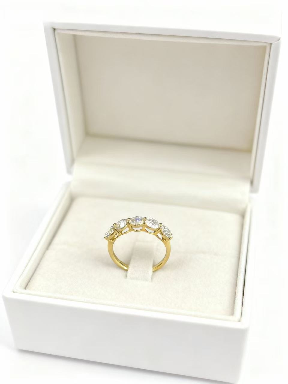 Aetheris The Eternal Quintet: Five-Stone Diamond Band R25020005