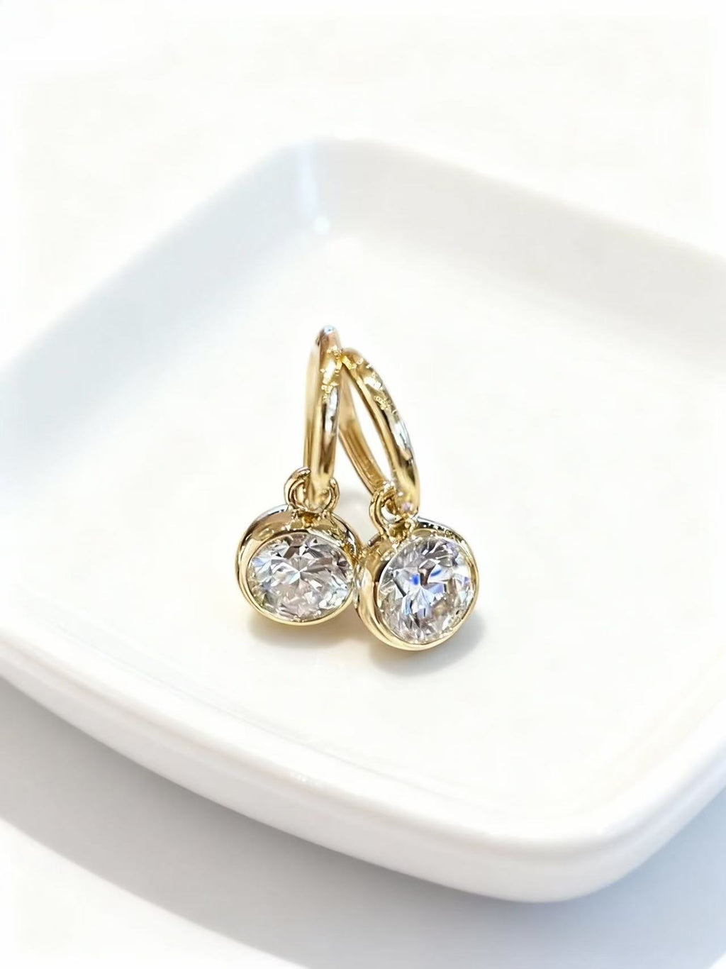 Aetheris Bubble Light: 1ct Lab Diamond Bubble Earrings E25020004