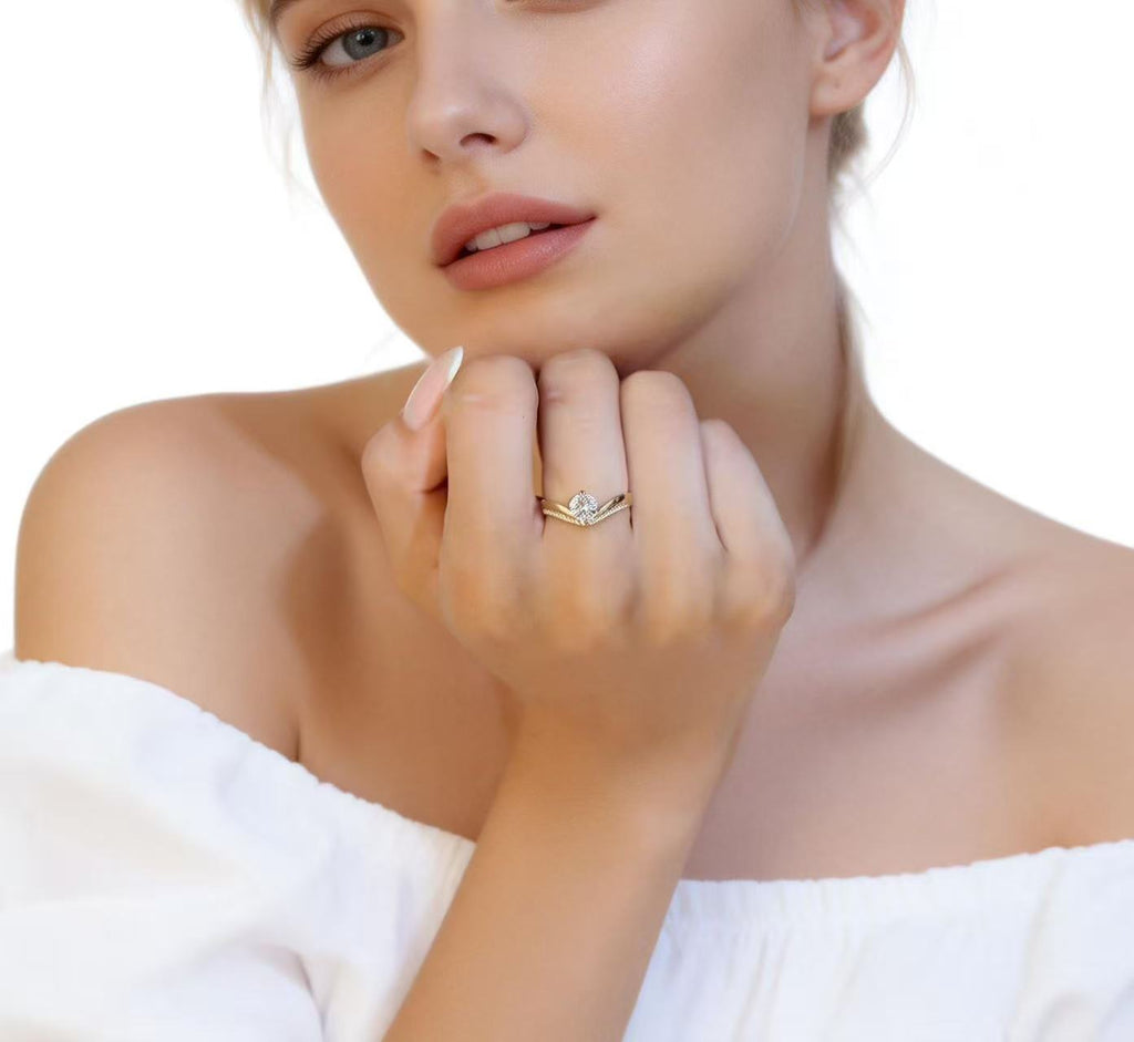 Aetheris Heart Crown Ring R26020017