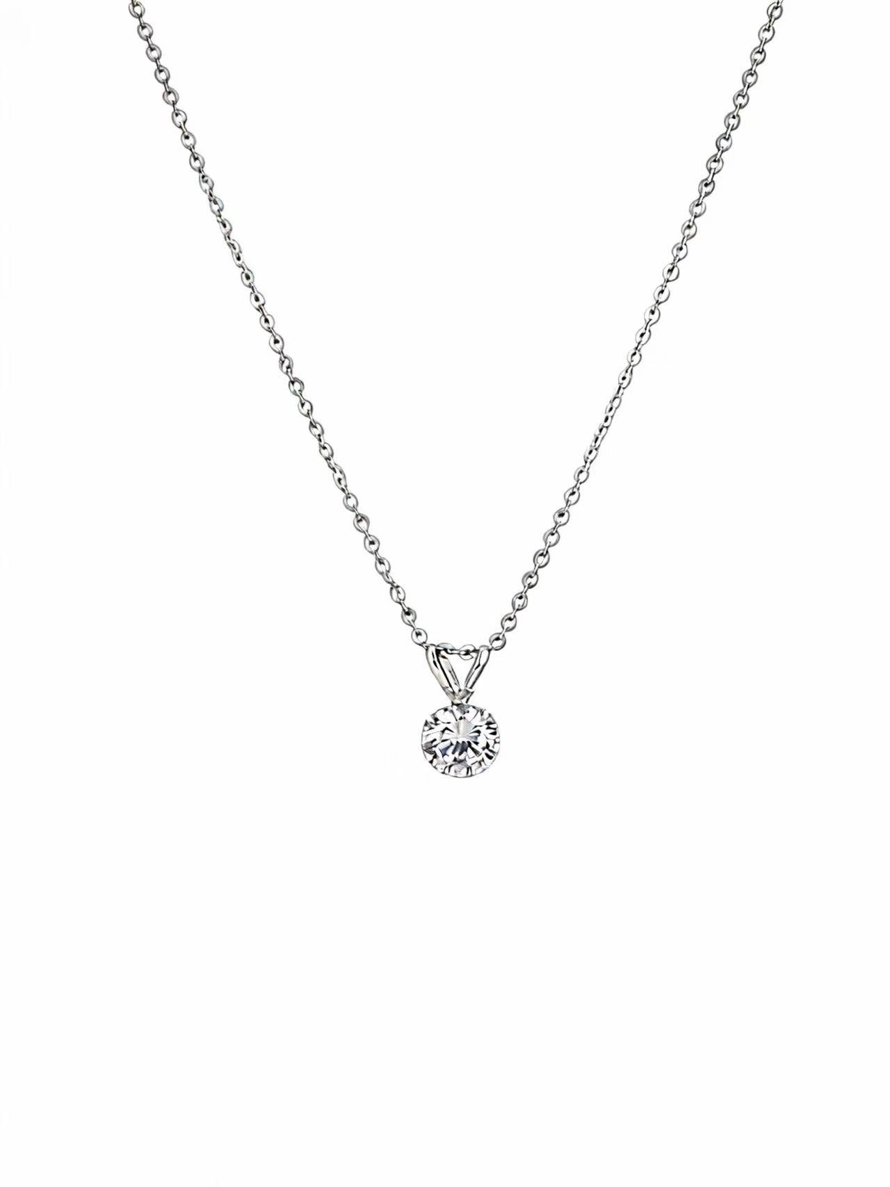 Aetheris Whispering Moon: Rabbit Ear Diamond Pendant P25020002