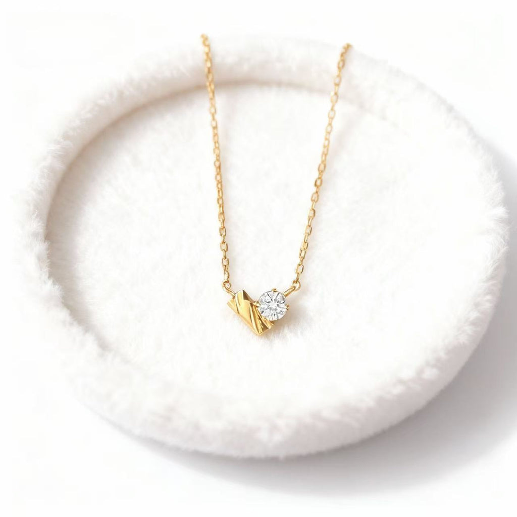 Aetheris A Heart of Light: Round Diamond Heart Pendant Set N25020010