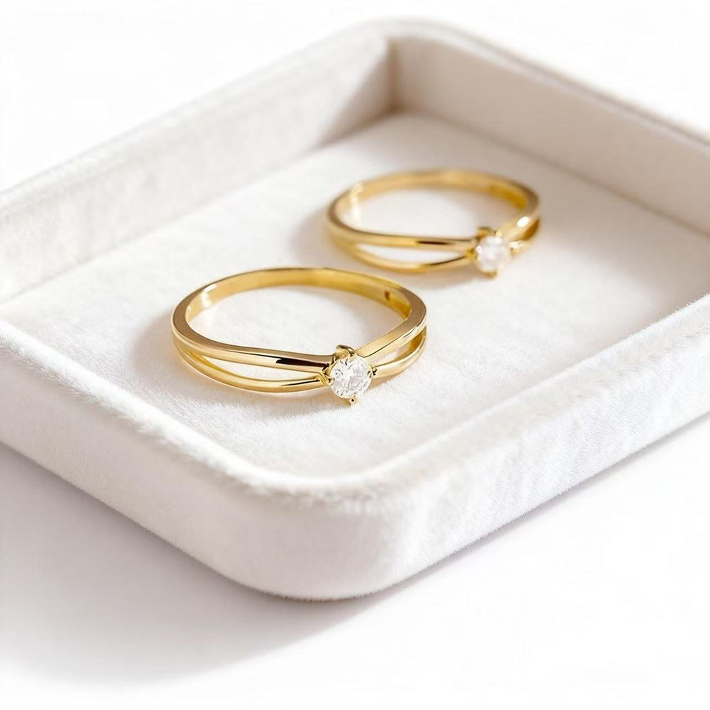 Aetheris Starlight Four-Prong Ring R26020015