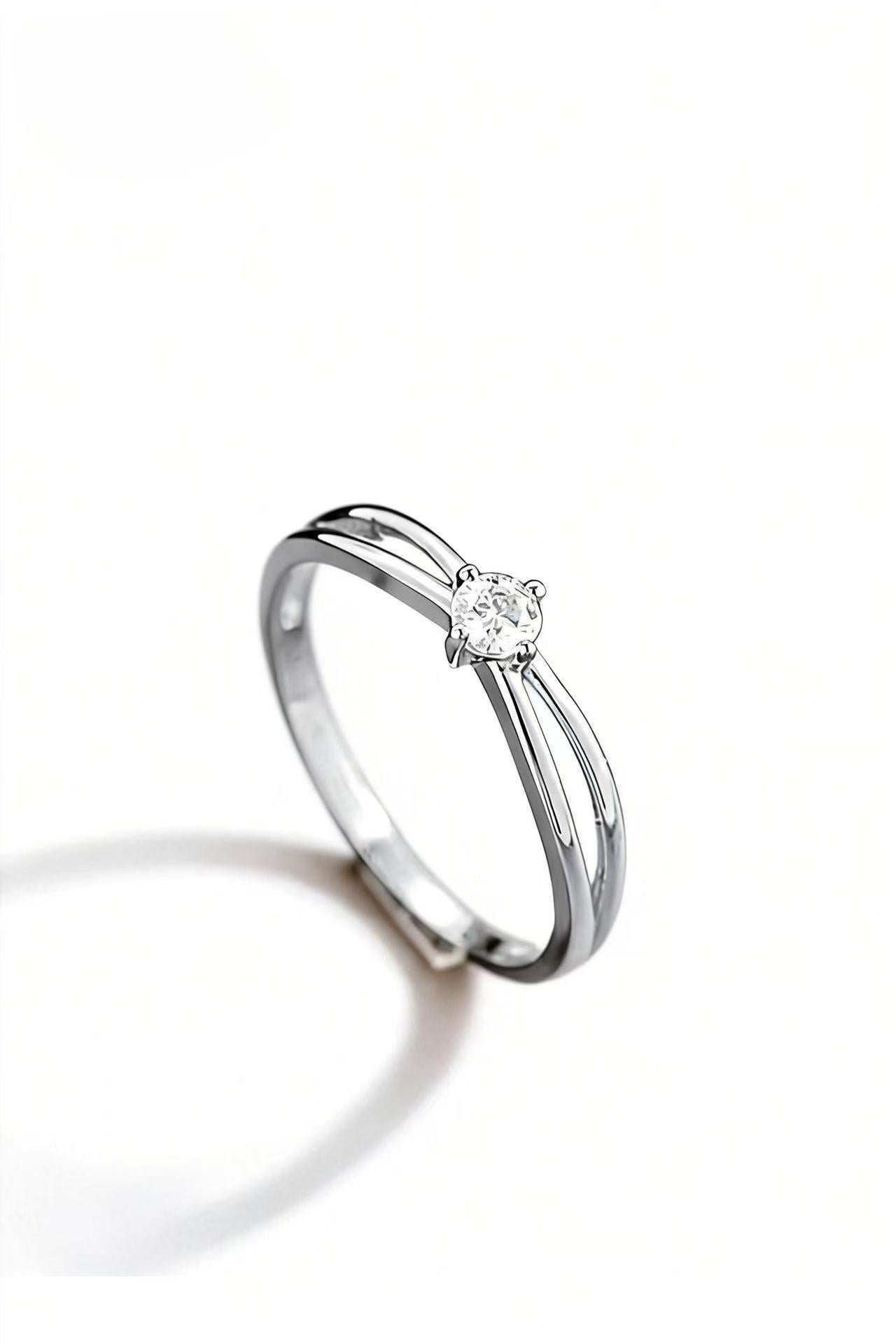 Aetheris Starlight Four-Prong Ring R26020015
