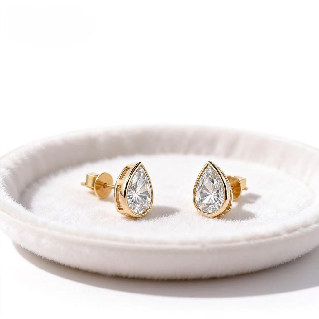 Aetheris Dewdrop Bezel Stud Earrings E26020002
