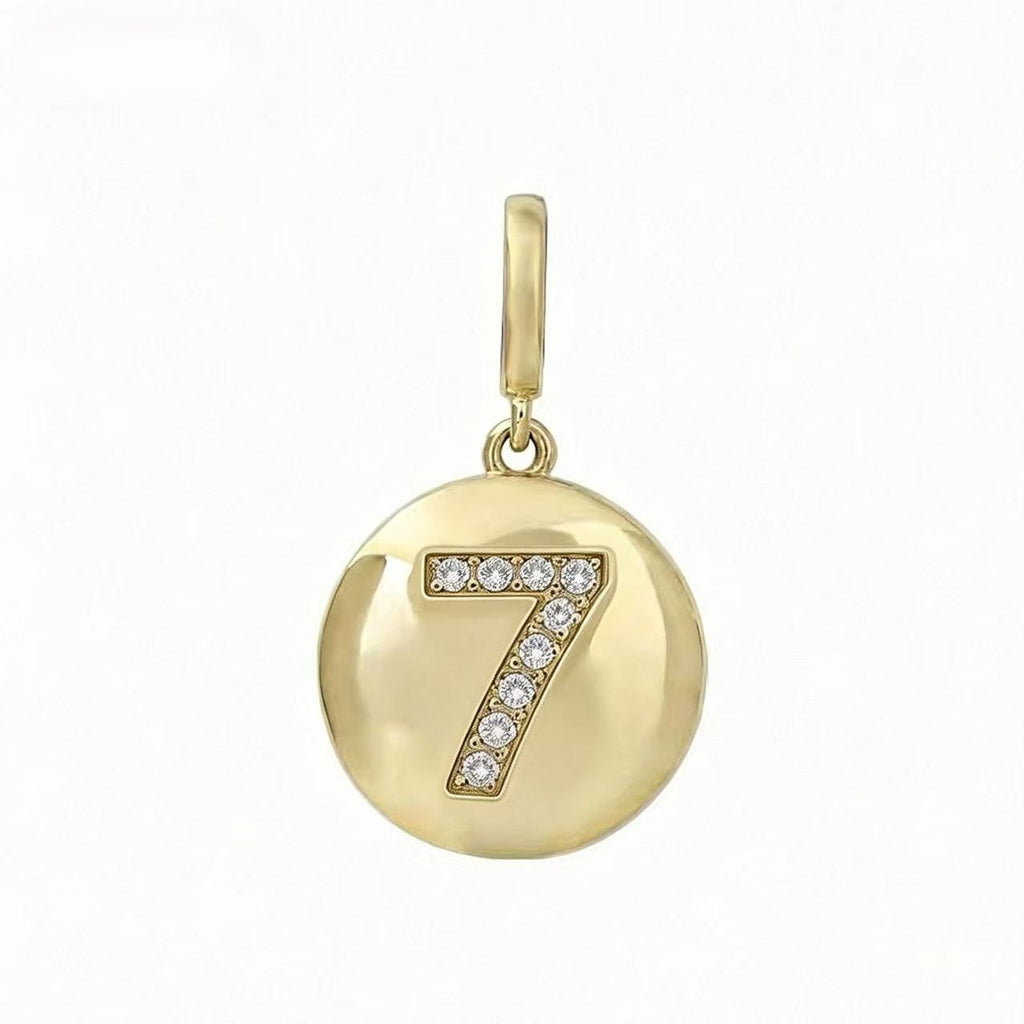 Aetheris Personalised Brilliance: Round Diamond Initial Pendant P25755001