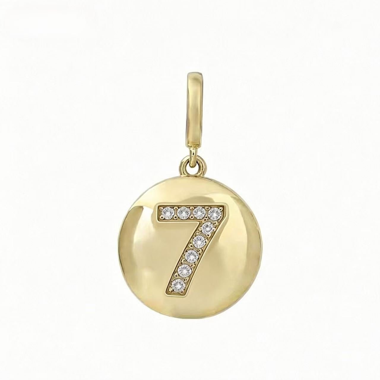 Aetheris Personalised Brilliance: Round Diamond Initial Pendant P25755001