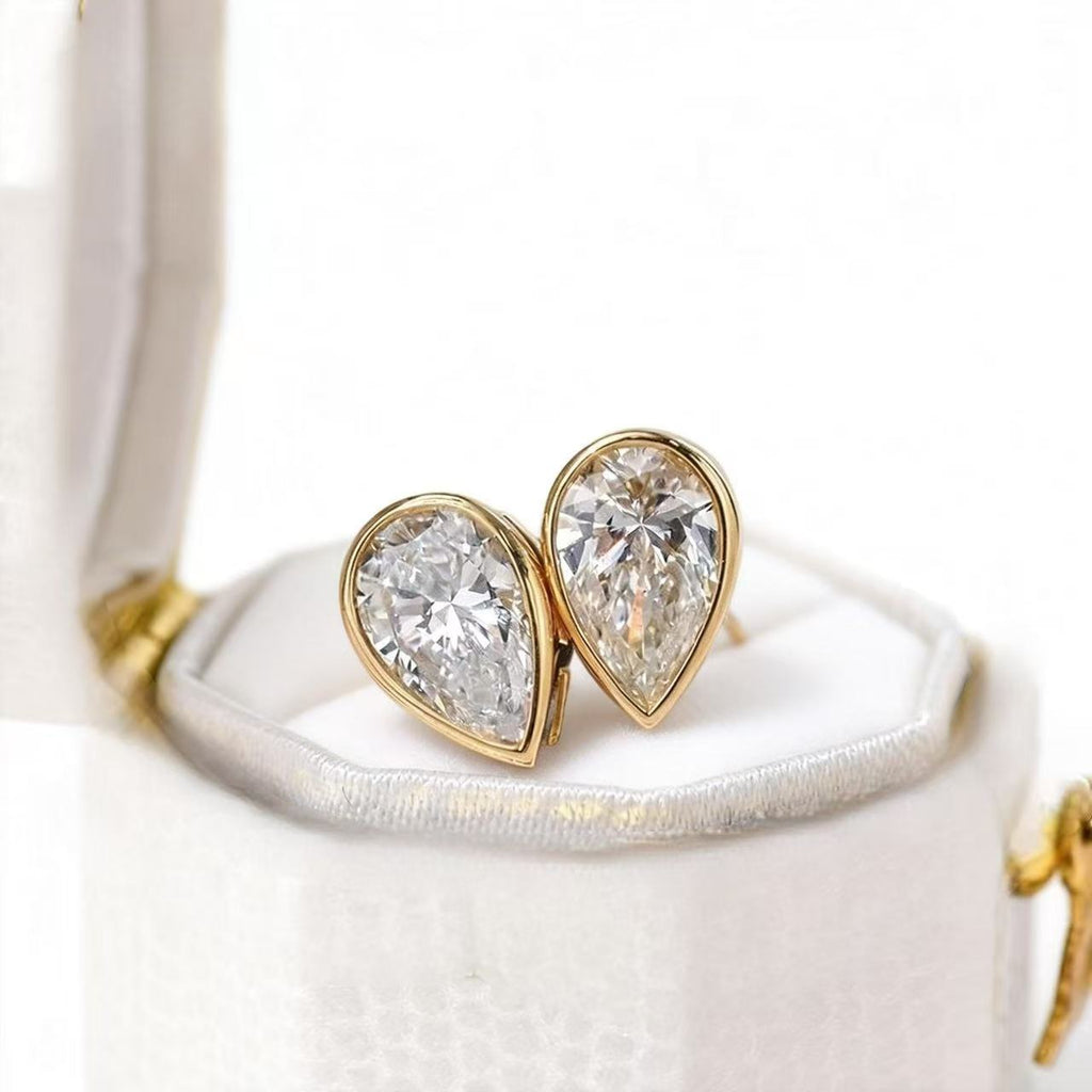 Aetheris Dewdrop Bezel Stud Earrings E26020002