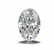 Oval diamond shape