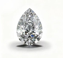 Pear diamond shape